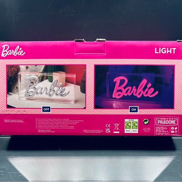 Barbie doll logo neon light USB POWERED - Picture 3 of 4